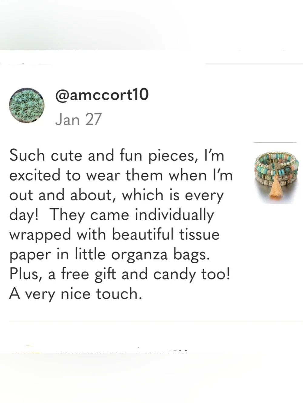 Hamsa Hand Evil Eye Layered Beaded Bracelet Pastel Tassel - Picture 4 of 8